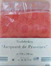 Jacquard der Provence Baumwoll Tischdecke 170x130 OVP