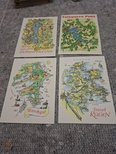 9 Wanderkarten Postkarten