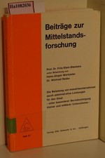 Die Belastung von Industrieunternehmen durch administrative Leistungen fü 397695