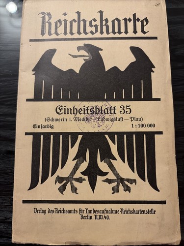 Reichskarte einheitsblatt - reichskarte,