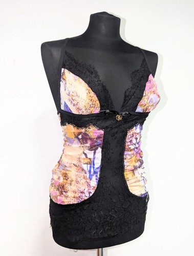 Top roberto cavalli y2k - top,
