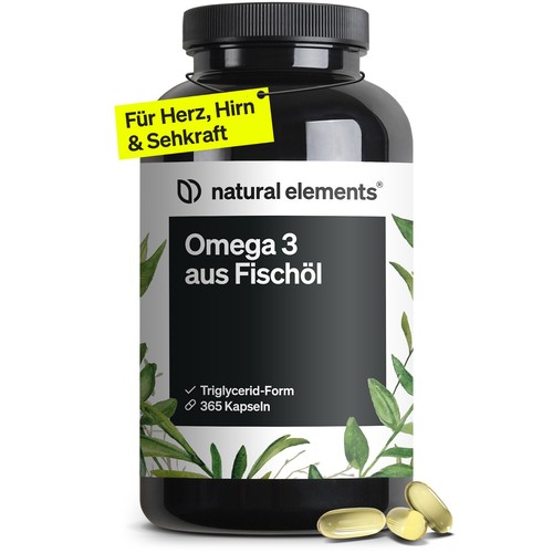 Omega kapseln hochdosiert - 3,