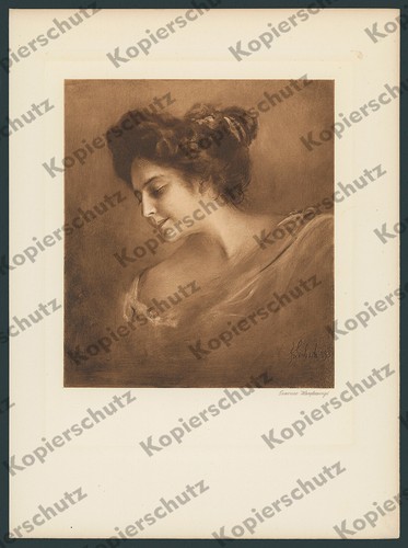 Orig hanfstaengl gravüre - orig.,