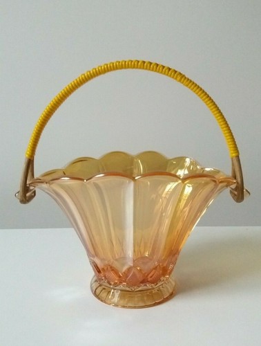 Schönes altes glas körbchen - schönes, glas-körbchen