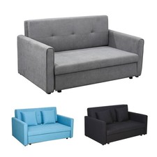 HOMCOM Schlafsofa 2-Sitzer