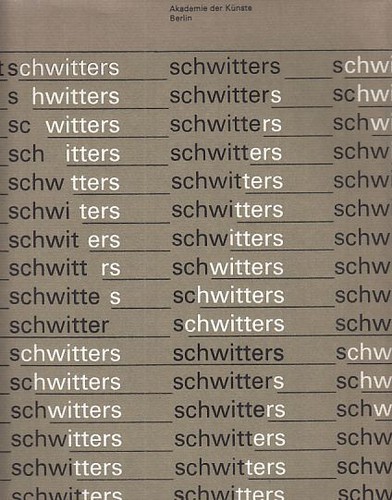 Kurt schwitters - kurt,