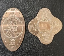 Set of 2 RARE Four Leaf Last