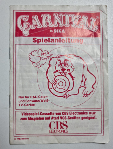 Carnival cbs sega coleco - cbs,