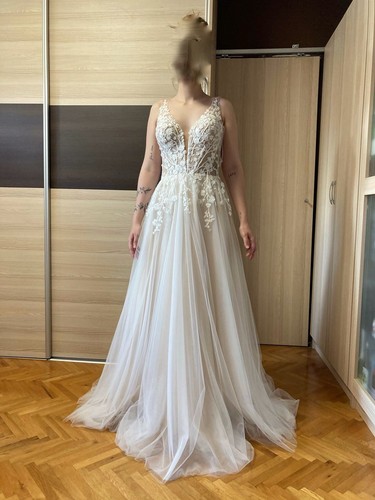 Hochzeitskleid neu 38 - gr,