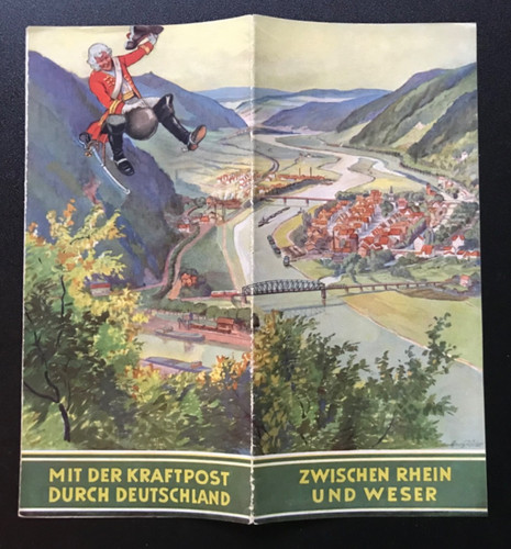 Reiseprospekt zwischen rhein - zwischen,