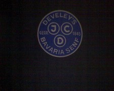  Reklamemarke Develey´s Bavaria Senf  gegr. 1845.  