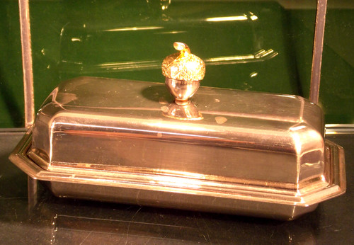 Antik deckel butter pasteten - antik,