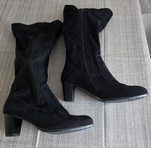 Weitschaftstiefel velours - -, velours-