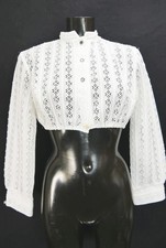 Gr.40 Dirndlbluse langarm
