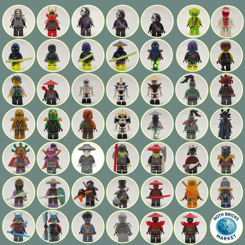 Lego ninjago minifiguren - ninjago,