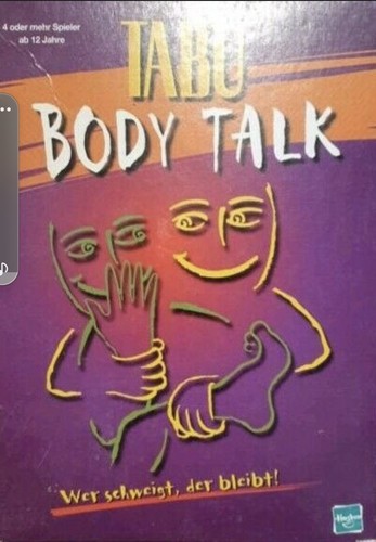 Hasbro tabu body talk ab - hasbro,