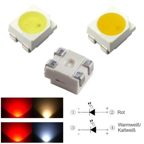 Duo leds 3528 - 3528, bicolor