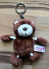  Nici Schlüsselanhänger Beanbag Bär braun, ca. 10 cm 