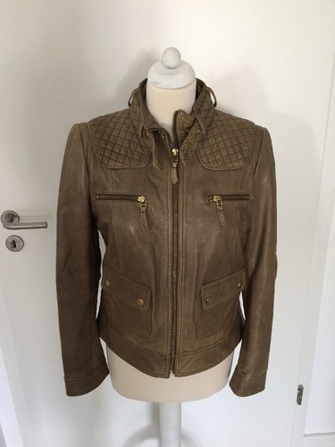 Zara woman leather biker - leather,