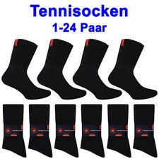 Socken schwarz Baumwolle Sport