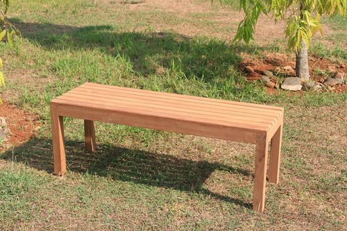 Premium teak wartebank - premium,