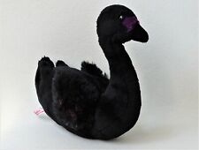 Sigikid Schwan ? schwarz ca. 27 cm Stofftier Plüschtier (T194)