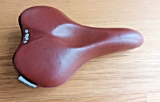 bequemer Sattel Damen Herren Everybody XLC braun 175 mm Stadtrad Fixie Retro