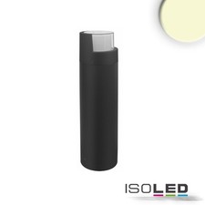 ISOLED 114283 LED Wegeleuchte Poller-6, 50cm, 6W, sandschwarz, warmweiß