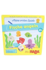 HABA Meine ersten Spiele Fische angeln Lernspiel Holz Mehrfarbig Kinder