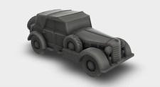 Fiat 2800 CMC Kommandowagen Italien WW2 Bausatz 3D Druck 1:87 - 1:24