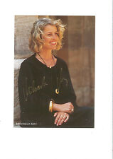 uralte AK Autograph deutsche Schauspielerin Michaela May //01