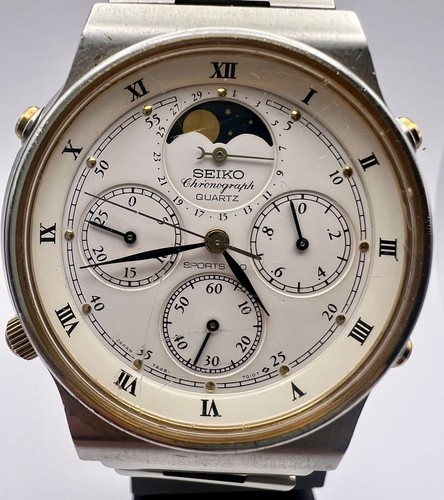Seiko quartz chrograph sport - chrograph,