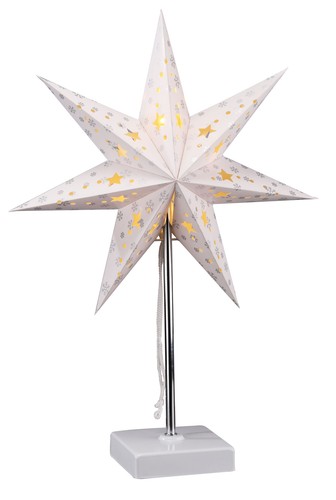 Led weihnachtsstern mit timer - mit,