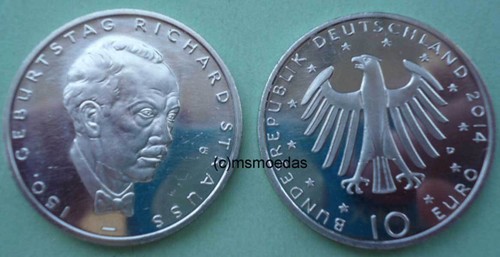 Deutschland brd euro 2014 - deutschland, 10