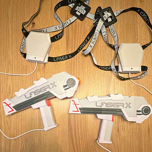 Laser tag - set, mit
