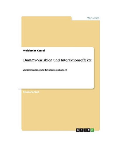 Dummy variablen und - dummy-variablen,
