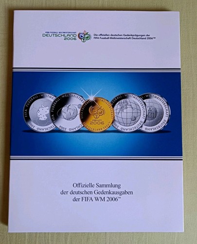 Fifa münzfolder 2006 - fifa, 4x