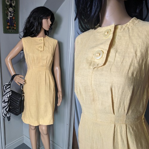 Vintage 60er leinen - vintage,
