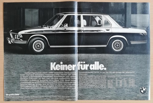 Bmw 2500 reklame - 2500-3,3,
