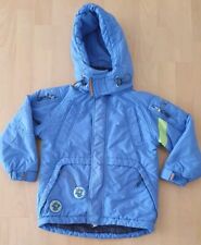 Sela Jungen Winterjacke Gr. 116 (Gr. 4), Blau/neongrün, bitte Beschreibung lesen