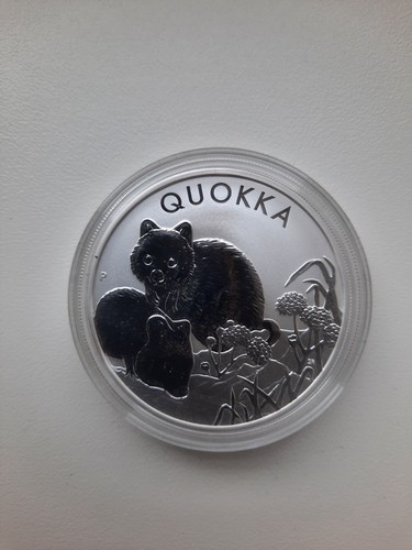 Quokka silbermünze - /, oz