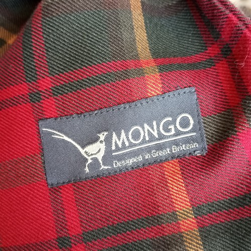 Mongo herrenschal tartan - herrenschal,