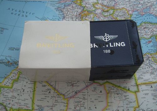 Breitling vintage uhren box - vintage,