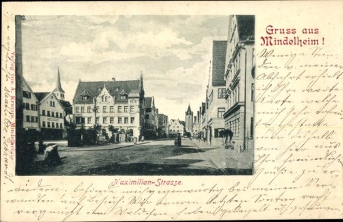 Mindelheim unterallgäu - ak,
