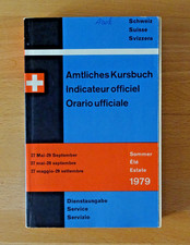 Sbb schweiz amtliches kursbuch - schweiz,