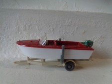 Wiking Motorboot auf Anhänger