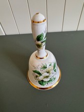Countess Porzellan Glocke Bone China Rosen Blumen Motiv Vintage