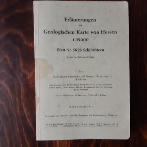 Erläuterung zur geologische - ,