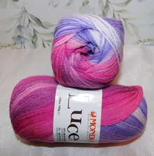 *Mondial-Luce*100g=360m*Farbverlauf*Stricken*Häkeln*Wunderschöne Wolle*8616