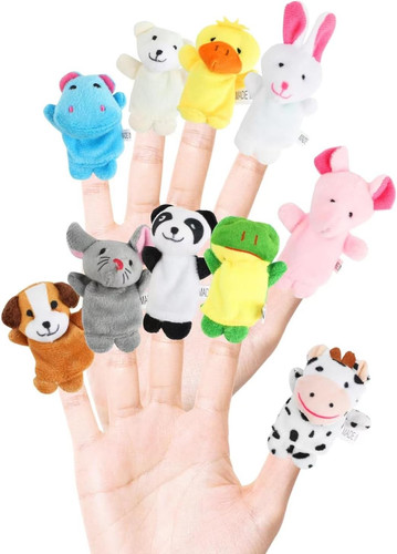 Finger puppen set - finger-puppen, set（10